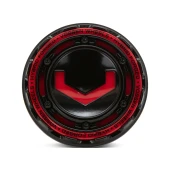 MODULAR BILLET CAPS- GLOSS BLACK / VOSSEN RED INSERT