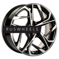 Диски Khomen Wheels 7x17/5x114,3 ET48,5 D67,1 KHW1716 (Sportage) Black-FP