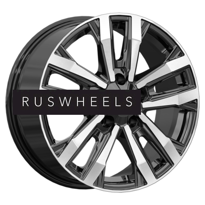 Диски КИК 8x18/5x130 ET56 D71,6 Мичиган (КС1107) Алмаз черный