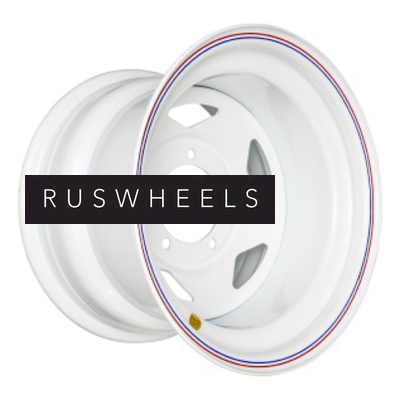 Диски Off-Road Wheels 8x16/5x139,7 ET-25 D110 УАЗ (треуг.) Белый