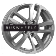 Диски Khomen Wheels 6,5x16/5x114,3 ET46 D67,1 KHW1612 (Mitsubishi) F-Silver-FP