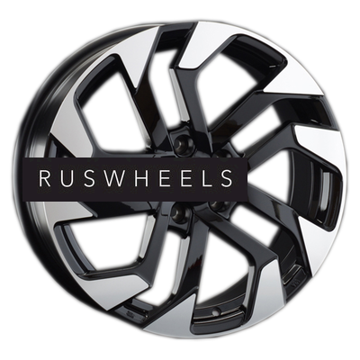 Диски Replay 7,5x18/5x114,3 ET45 D60,1 TY259 BKF (конус, C570)