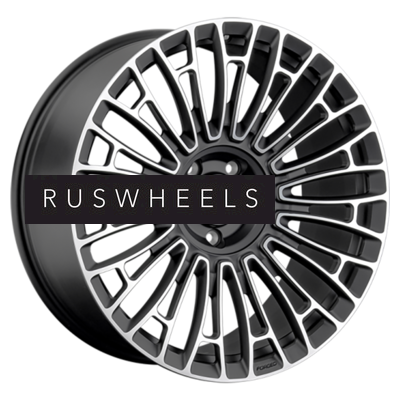 Диски LS Forged 9x21/5x120 ET45,5 D62,6 LS FG25 MBF (конус, Колпак+лого)