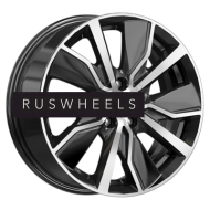 Диски K&K 6,5x16/5x112 ET46 D57,1 Гамбит (КС961) Алмаз черный