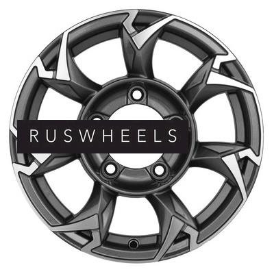 Диски Khomen Wheels 5,5x15/5x139,7 ET5 D108,1 KHW1505 (Jimny) Gray-FP