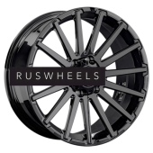 Диски LS Forged 9x20/6x139,7 ET30 D100,1 LS FG32 BK (конус, Колпак+лого)