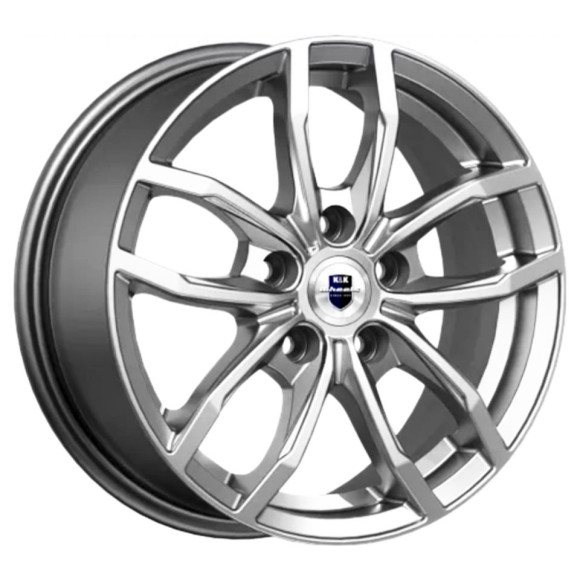 Диски КиК  Фрост (КС1048)  6,5\R15 5*112 ET43  d57,1  Дарк платинум  [80339]  <С>