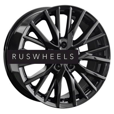 Диски Replay 8x20/5x114,3 ET30 D60,1 LX107 BK (конус, C570)