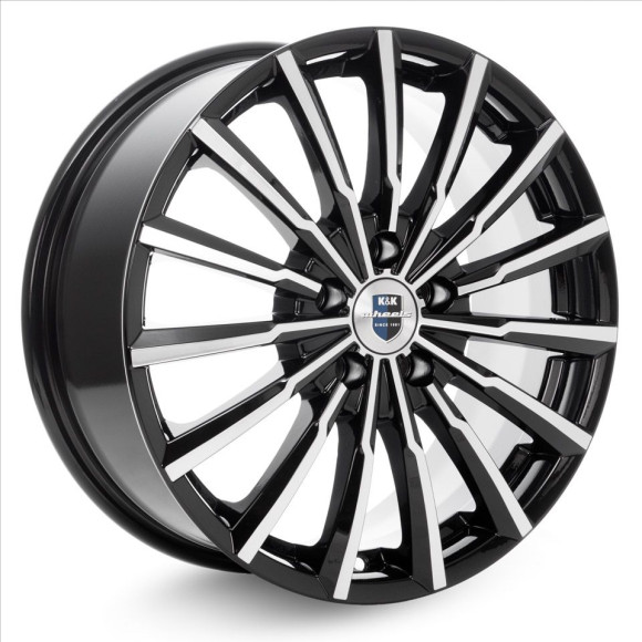 Диски КиК 7,0\R17 5*114.3 ET50 d67.1 Алмаз черный Диски КиК 7,0\R17 5*114.3 ET50 d67.1 Алмаз черный