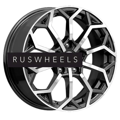 Диски iFree 6,5x16/5x108 ET37 D67,1 Спейс-Нидл (КС1000) Блэк Джек