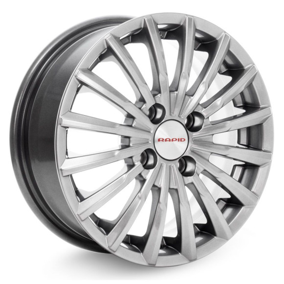 Диски КиК  Акцент (КС641)  5,5\R14 4*98 ET40  d58,5  Дарк платинум  [72972]