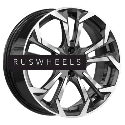 Диски СКАД 7x17/4x100 ET45 D54,1 Дунай (КЛ364) Алмаз