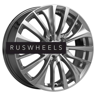 Диски КИК 6,5x17/5x112 ET38 D57,1 Flanker (КС1097) Дарк платинум