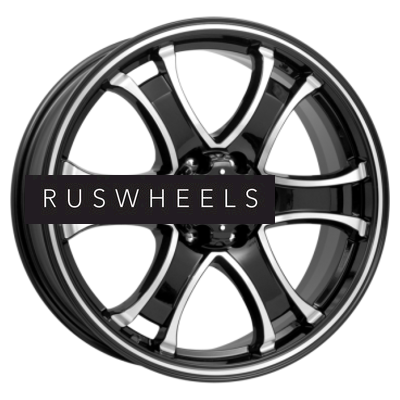 Грузовые диски K&K 7,5x18/6x114,3 ET38 D67,1 Балеар (КС727) Алмаз черный