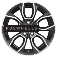 Диски Khomen Wheels 7x17/5x112 ET40 D57,1 KHW1713 (Kodiaq/Tiguan) Black-FP