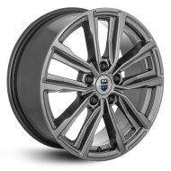 Диски КиК 7.5\R17 5*114.3 ET40 d66.1 Дарк платинум Диски КиК 7.5\R17 5*114.3 ET40 d66.1 Дарк платинум