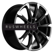 Диски Khomen Wheels 7,5x18/5x108 ET47 D60,1 KHW1808 (Chery Tiggo 8/8 Pro) Black-FP