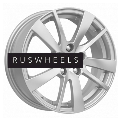 Диски КИК 6x15/5x100 ET43 D57,1 КС876 Сильвер Диски КИК 6x15/5x100 ET43 D57,1 КС876 Сильвер