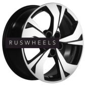 Диски Khomen Wheels 7x17/5x114,3 ET45 D60,1 KHW1724 (Camry) Black-FP Диски Khomen Wheels 7x17/5x114,3 ET45 D60,1 KHW1724 (Camry) Black-FP