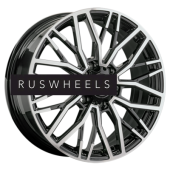 Диски LS Forged 8x20/6x139,7 ET55 D95,1 LS FG33 BKF (конус, Колпак+лого)