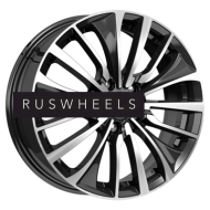 Диски КИК 6,5x17/5x114,3 ET46 D67,1 Flanker (КС1097) Алмаз черный