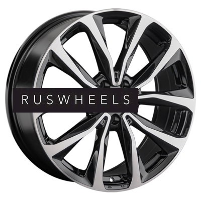 Диски Replay 7,5x19/5x108 ET33 D60,1 CHR107 BKF (конус, C570)