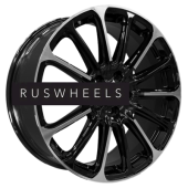 Диски Khomen Wheels 7,5x19/5x108 ET36 D65,1 KHW1910 (Exeed VX/TXL/LX) Black-FP Диски Khomen Wheels 7,5x19/5x108 ET36 D65,1 KHW1910 (Exeed VX/TXL/LX) Black-FP
