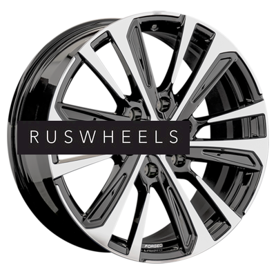 Диски LS Forged 8,5x19/6x114,3 ET38 D67,1 LS FG19 BKF (конус, C570)