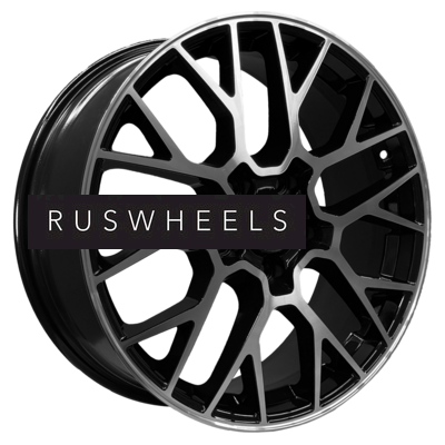 Диски Khomen Wheels 7x18/5x108 ET47 D60,1 KHW1818 (Chery Tiggo 8 (Pro/Pro Max)) Black-FP
