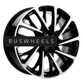 Диски Khomen Wheels 7,5x18/5x108 ET46 D63,4 KHW1804 (Tugela/Jaguar F-Pace) Black-FP