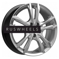 Диски КИК 6x16/4x100 ET40 D67,1 Samara (КС866) Сильвер SK