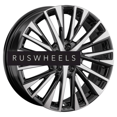 Диски Replay 7x19/5x108 ET36 D65,1 CHR100 BKF (конус, C570)