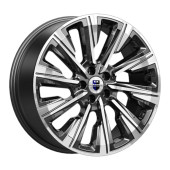 Диски КиК 7.5\R19 5*108 ET46 d65.1 Алмаз черный Диски КиК 7.5\R19 5*108 ET46 d65.1 Алмаз черный