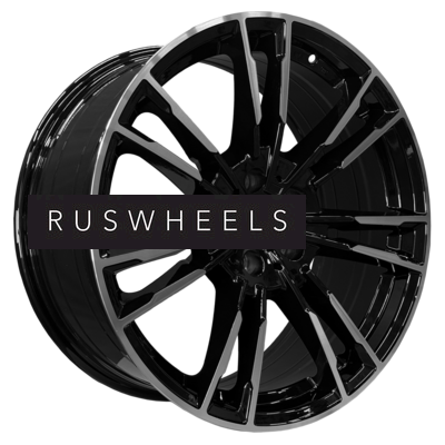 Диски PDW 8,5x19/5x112 ET28 D66,6 5380 Gloss Black Machine Face (PDW)