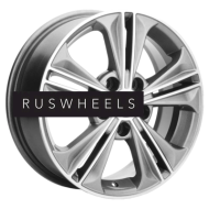 Диски Khomen Wheels 6x16/5x114,3 ET47 D67,1 KHW1603 (Soul) G-Silver-FP