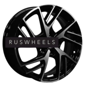 Диски Khomen Wheels 6,5x17/5x114,3 ET45 D54,1 KHW1722 (Coolray) Black-FP