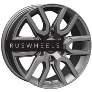 Диски Khomen Wheels 8x17/6x139,7 ET38 D67,1 KHW1723 (L200) Gray Диски Khomen Wheels 8x17/6x139,7 ET38 D67,1 KHW1723 (L200) Gray