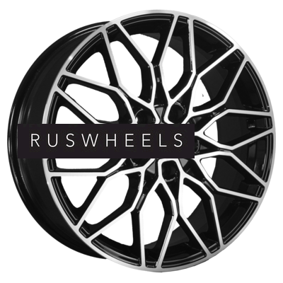 Диски Khomen Wheels 7x18/5x100 ET28 D57,1 KHW1813 (FAW Bestune T77) Black-FP