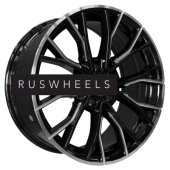 Диски PDW 8x18/5x112 ET30 D66,56 5438 Gloss Black Machine Edge and Milled Spoke (PDW) Диски PDW 8x18/5x112 ET30 D66,56 5438 Gloss Black Machine Edge and Milled Spoke (PDW)