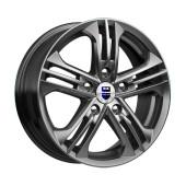 Диски КиК 6,0\R15 5*114.3 ET45 d67.1 Дарк платинум Диски КиК 6,0\R15 5*114.3 ET45 d67.1 Дарк платинум