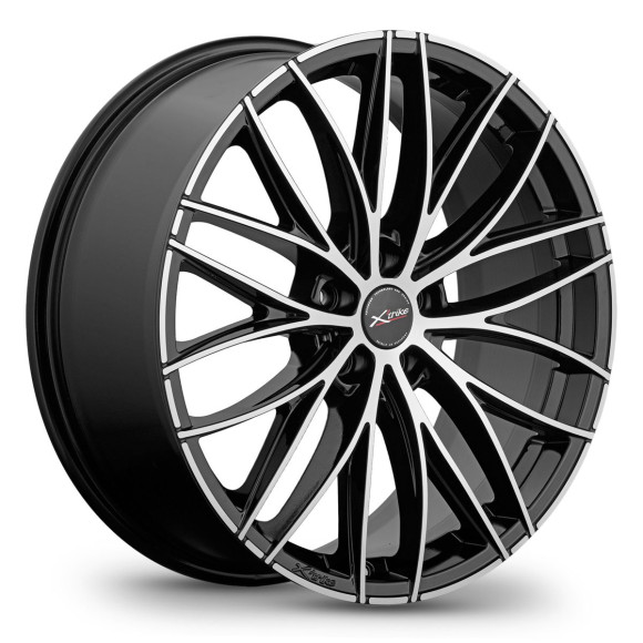 Диски Xtrike 8,0\R20 5*108 ET46 d63.35 BK/FP