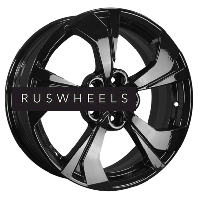 Диски Khomen Wheels 7x17/5x108 ET40 D54,1 KHW1724 (Jac/Москвич 3) Black