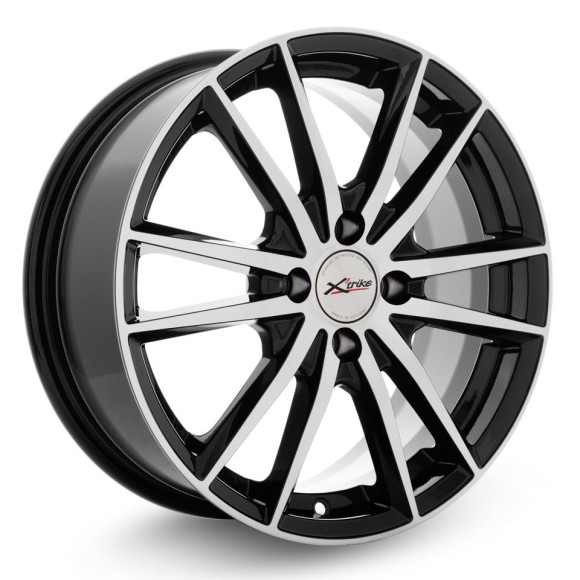 Диски Xtrike 6.5\R16 4*100 ET48 d54.1 BK/FP