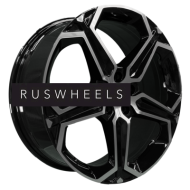 Диски Khomen Wheels 7,5x19/5x108 ET50,5 D63,4 KHW1909 (Volvo XC60) Black-FP