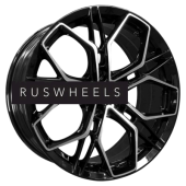 Диски INCH 8x18/5x114,3 ET45 D67,1 FA8534 Gloss Black Machined Face (ZJH)