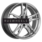 Диски КИК 7x17/5x105 ET40 D56,6 Солар (КС875) Дарк платинум