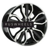 Диски Replay 9,5x22/5x120 ET49 D72,6 LR45 BKF (пш, LR002)