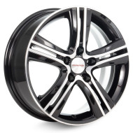 Диски КиК  Борелли-оригинал (КС613)  6,5\R16 5*114,3 ET43  d67,1  Алмаз черный  [r13938]