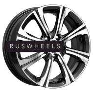 Диски iFree 6x15/4x100 ET35 D67,1 Апероль (КС862) Блэк Джек