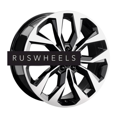 Диски Replay 8,5x20/5x114,3 ET44 D66,1 INF97 BKF (конус, C570)